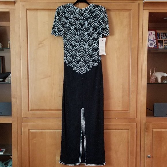 NWT Vintage Silk Beaded Gown - Small - Picture 2 of 8